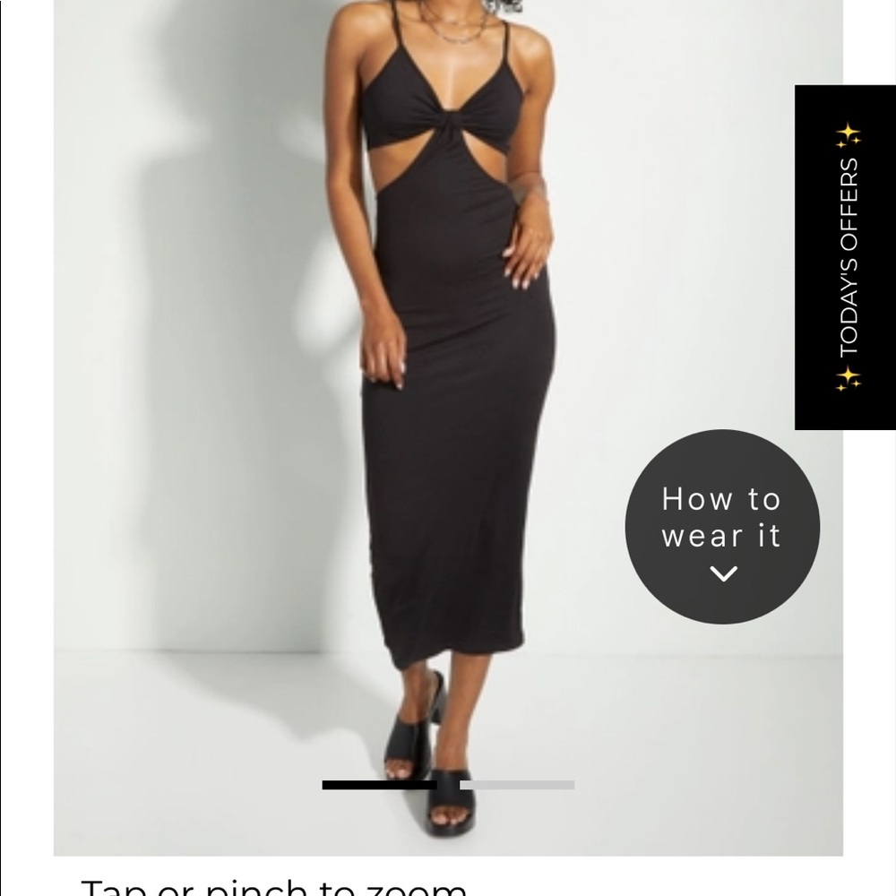 Cut out dress